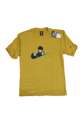 Nike Anime Graphic Yellow T-Shirt